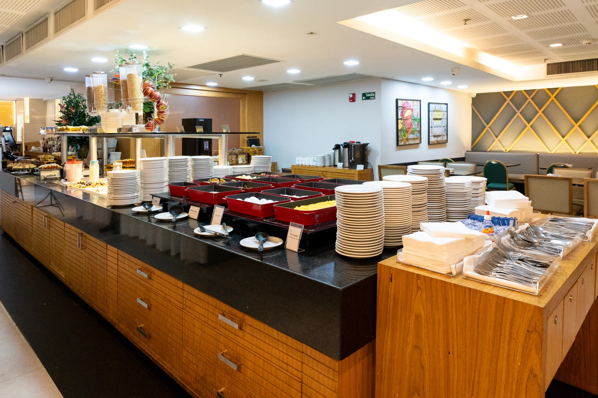 Restaurante e buffet do Américas Copacabana Hotel